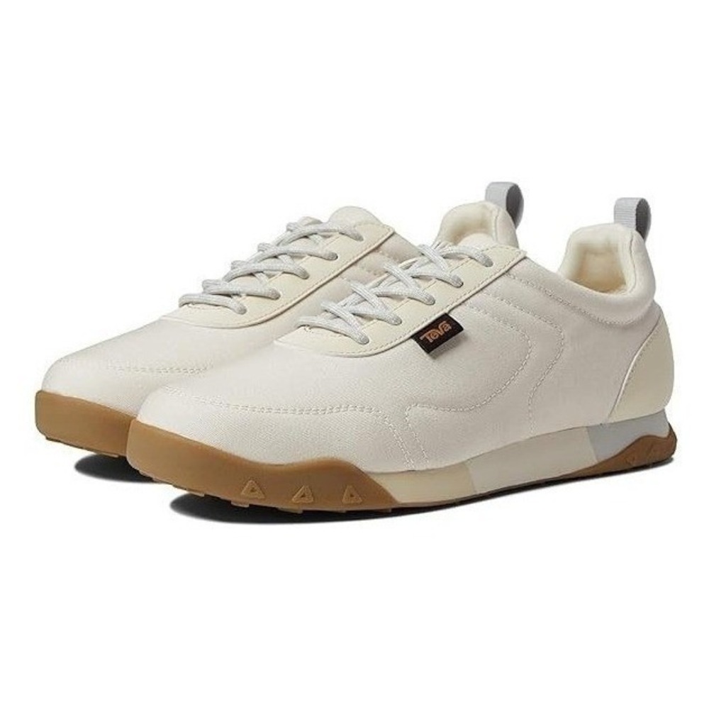 Teva Women's Size 9 Wyldland Birch Canvas Low Top Sneaker Walking Shoes White